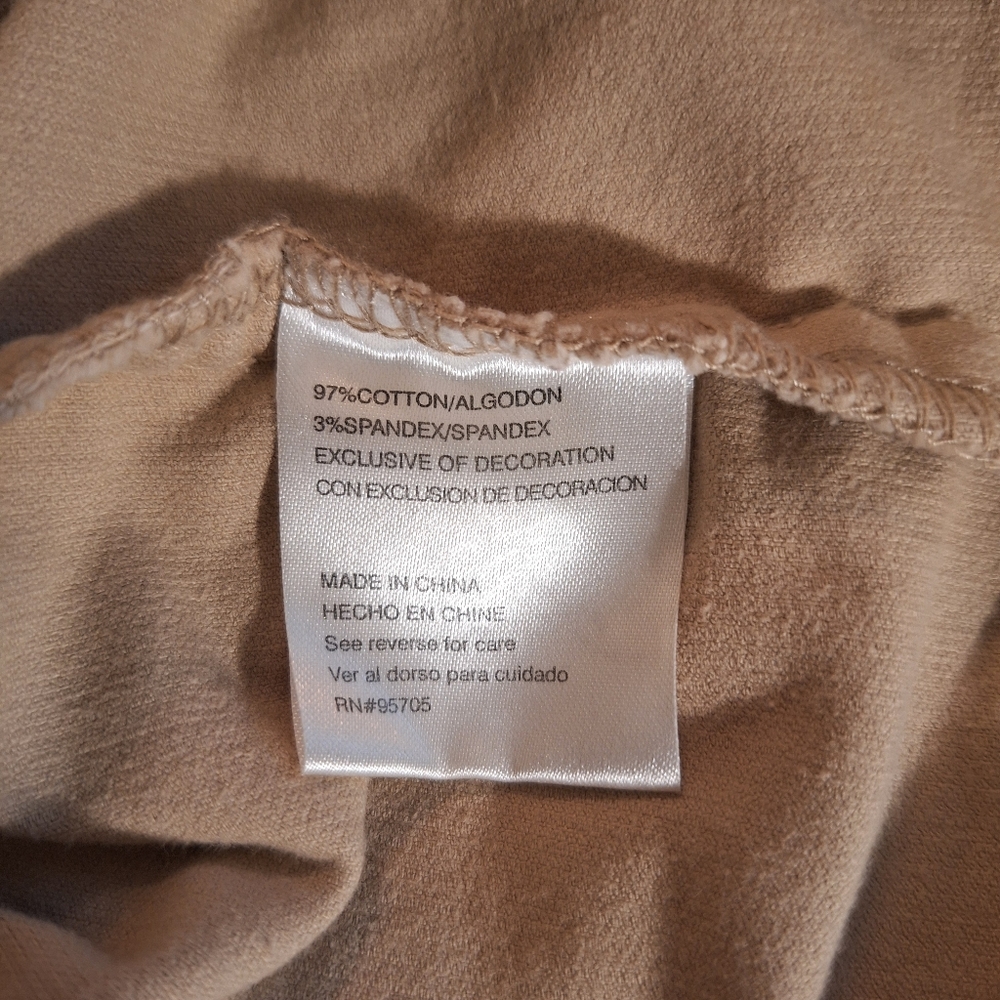 Plugg Khaki Corduroy Jacket Sz LG *V - Picture 6 of 6